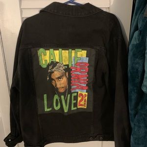 2pac jean jacket